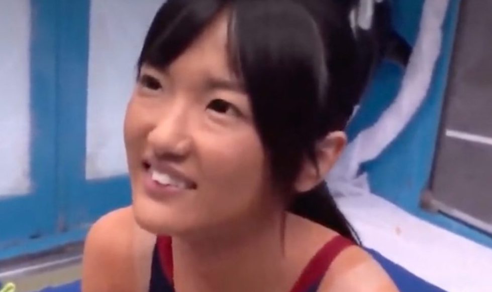 【マジックミラー号】日焼けスポーツ素人少女に種付プレスw男に染まっていない純粋少女のマ●コを開発する！