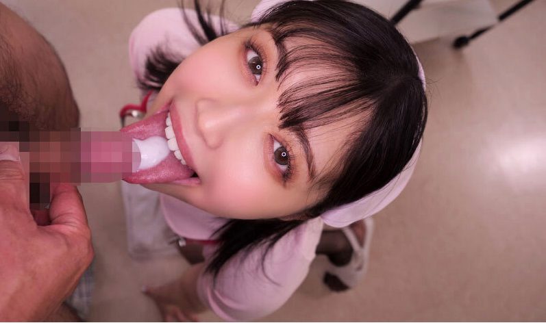 ＜石原希望ｘフェラ抜きナース＞得意の口技で患者のチ〇ポをシャブリまくるエロ痴女！物足りなくなりアソコでも奉仕！