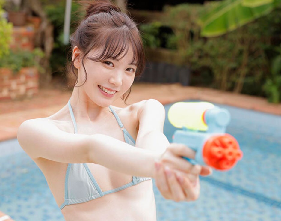 【石川澪】水着姿が光り輝くちゃんとカワイイ正統派な清楚美少女！脱いだ時の淫らな目つきが興奮必須！