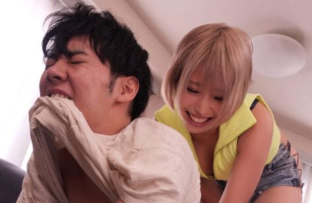 【乙アリス】金髪彼女にマゾ犬だとバレて限界突破のM性感調教wペニバンで尻穴掘られ恥辱すぎるアナルメス堕ちww