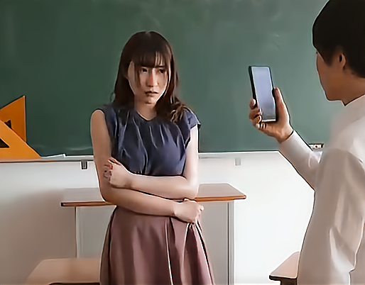 生徒に犯され肉便器と化した教師は屈辱すら快楽に変換！『あぁんっ♡マゾ教師でゴメンなさい…♡』悦ぶ新婚マ●コに中出し！